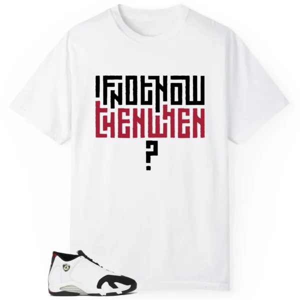 Air Jordan 14 Black Toe 2024 Style T-shirt Motivational Graphic