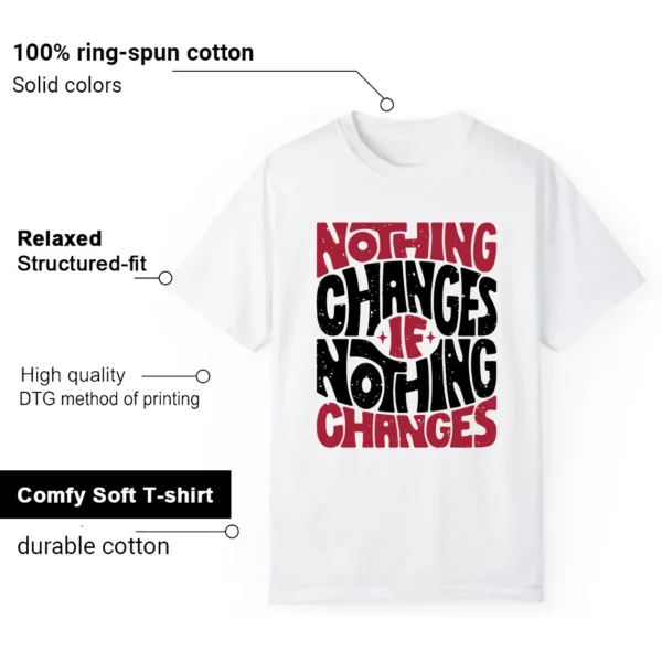 Air Jordan 14 Black Toe 2024 Style: Nothing Changes Tee Features