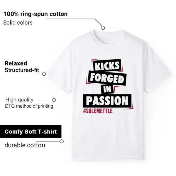 Passion Kicks Tee - Perfect Match for Air Jordan 14 Black Toe 2024 Features