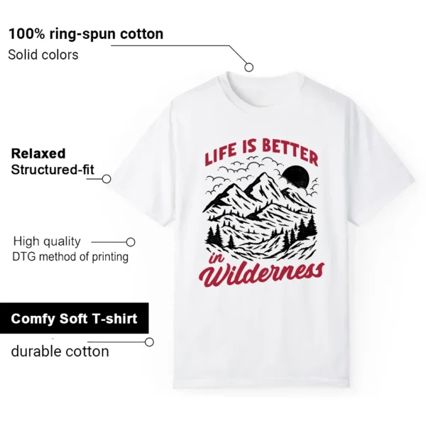 Wilderness Tee - Perfect with Air Jordan 14 Black Toe 2024 Features