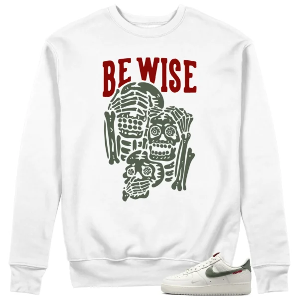 Nike Air Force 1 Low Year Of The Snake 'Be Wise' Matching Sweatshirt