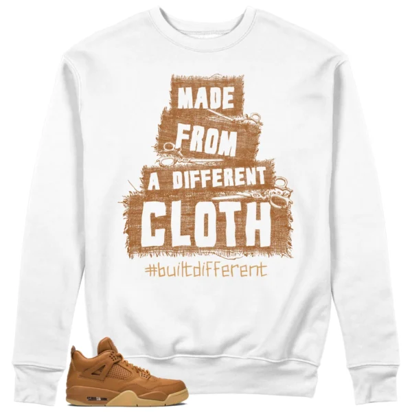 Built Different Sweatshirt for Air Jordan 4 Retro Ginger Wheat