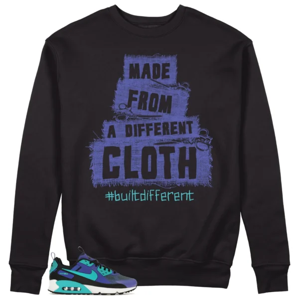 Built Different Sweatshirt for Nike Air Max 90 Drift Persian Violet