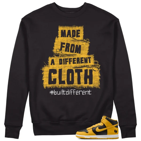 Built Different Sweatshirt for Nike Dunk High x Wu-Tang Clan