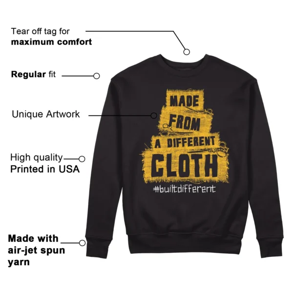 Built Different Sweatshirt for Nike Dunk High x Wu-Tang Clan Features