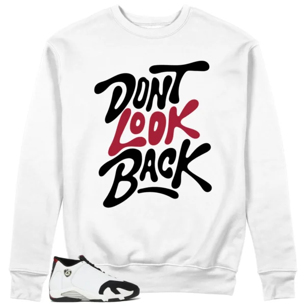 Air Jordan 14 Black Toe 2024 Style: Don't Look Back Sweatshirt