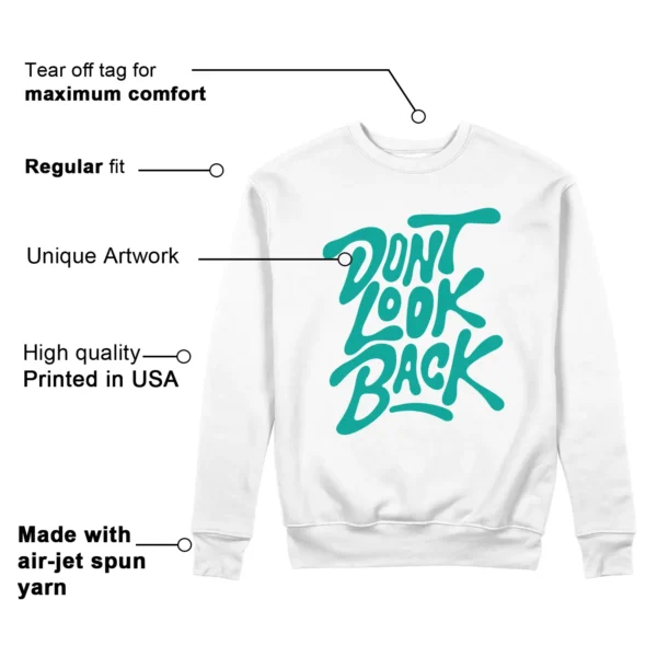 New Balance 480 Airyteal Style: Don't Look Back Sweatshirt Features