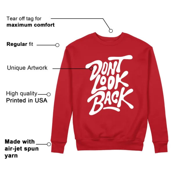 Nike Kobe 8 Protro University Red Style: Don't Look Back Sweatshirt Features