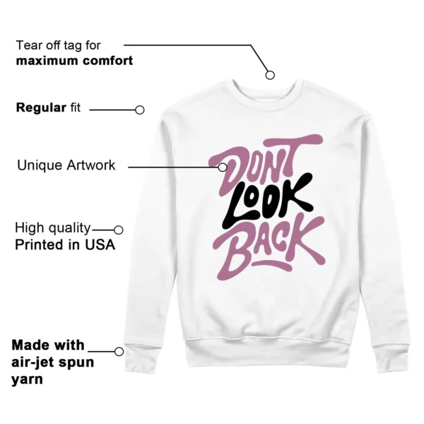 Wmns Air Jordan 4 Retro Orchid Style: Don't Look Back Sweatshirt Features