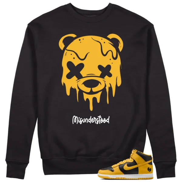 Nike Dunk High x Wu-Tang Clan Matching Sweat - Drippy Bear Graphic