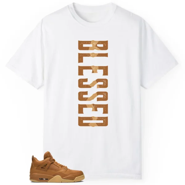 Blessed Tee | Ginger Wheat 4s Matchshirt