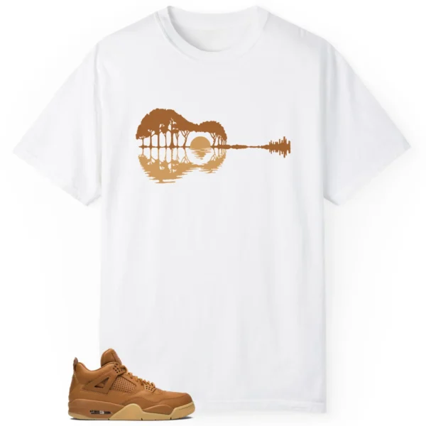 Guitar Shirt for Ginger Wheat 4s Sneaker