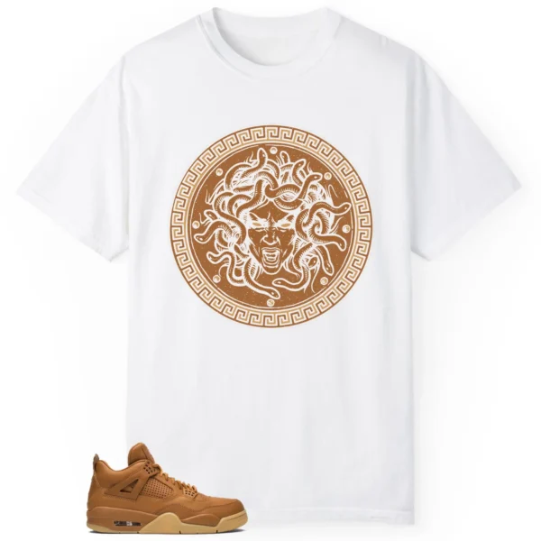 Medusa Tee for Ginger Wheat 4s Kicks