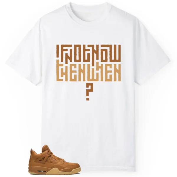 Ginger Wheat 4s Style T-shirt Motivational Graphic