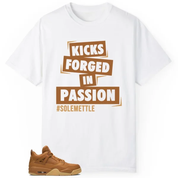 Passion Kicks Tee - Perfect Match for Ginger Wheat 4s