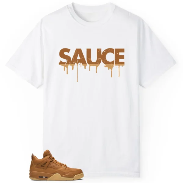 Sauce Tee to Match Your Ginger Wheat 4s