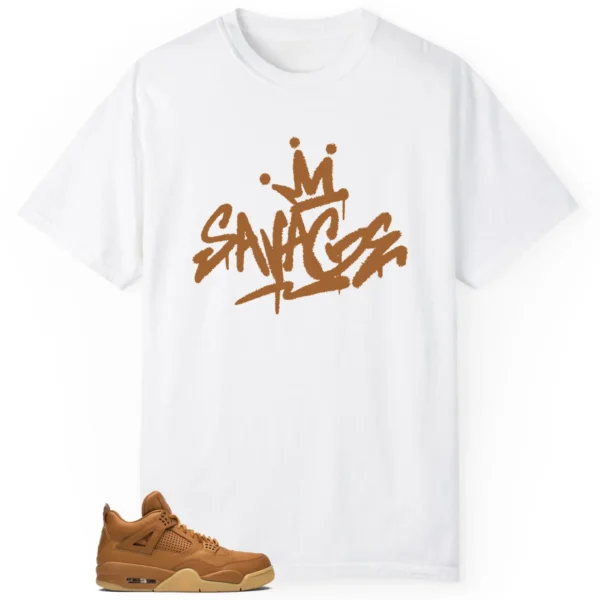 Savage Style Shirt for Ginger Wheat 4s Lovers