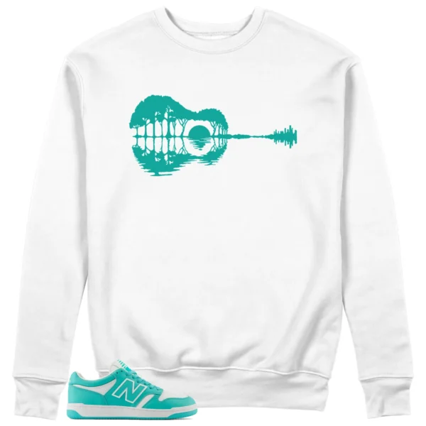 Guitar Sweatshirt for New Balance 480 Airyteal Sneaker