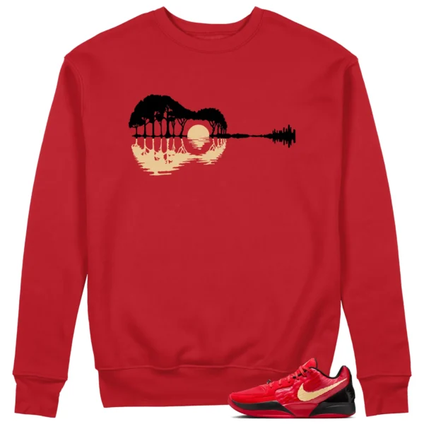 Guitar Sweatshirt for Nike Ja 2 Nightmare Sneaker