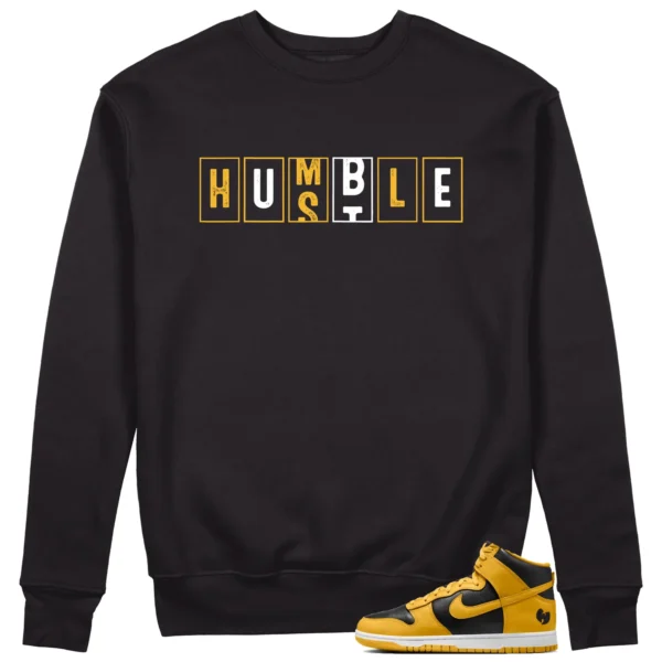 Nike Dunk High x Wu-Tang Clan - Hustle Humble Sweatshirt