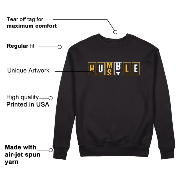 Nike Dunk High x Wu-Tang Clan - Hustle Humble Sweatshirt Features