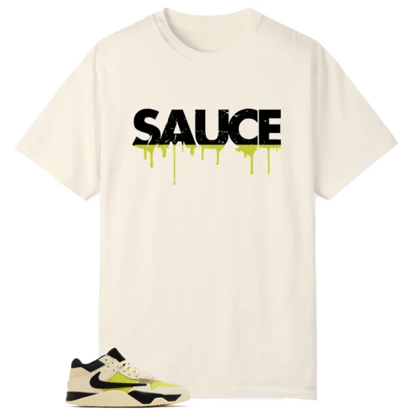 Sauce Tee to Match Your Jordan Jumpman x Travis Scott Bright Cactus