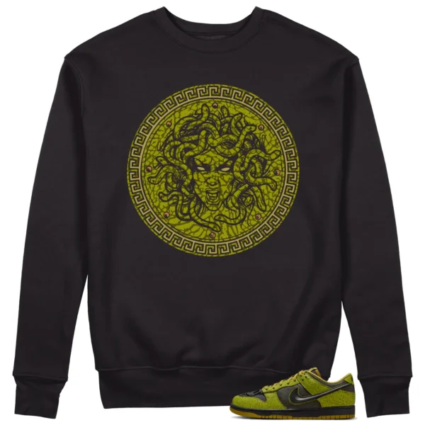 Medusa Sweatshirt for Nike Dunk Low Halloween Skull Kicks