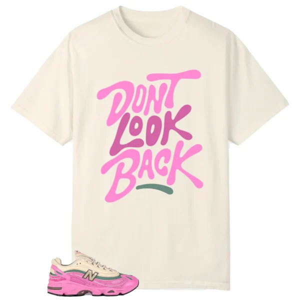 New Balance 1000 Tan Pink Style: Don't Look Back Shirt