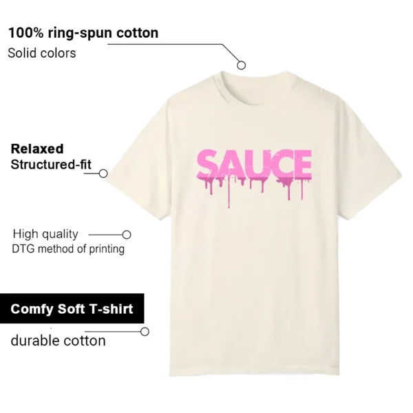 Sauce Tee to Match Your New Balance 1000 Tan Pink Features