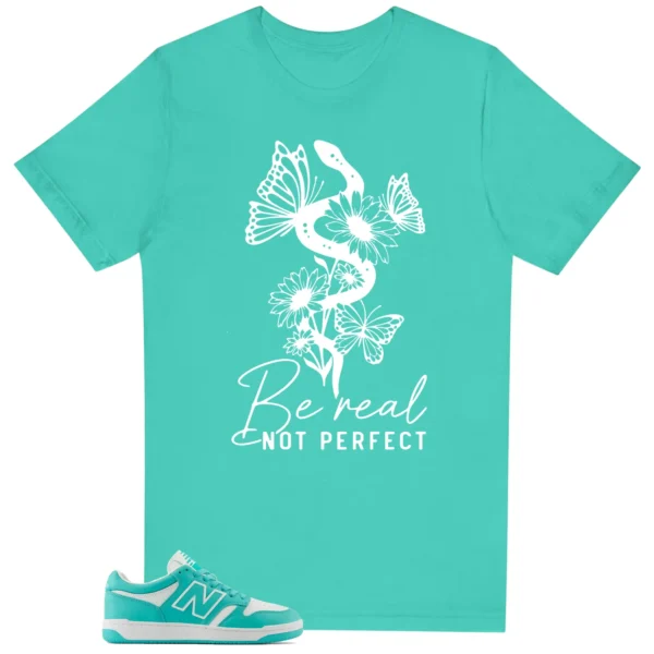 Be Real Tee to Match New Balance 480 Airyteal