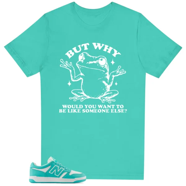 Funny But Why Shirt for New Balance 480 Airyteal