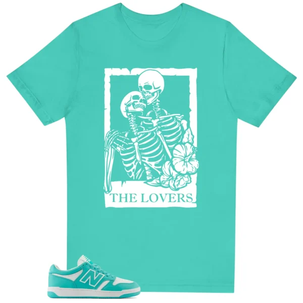 Lovers Tee for New Balance 480 Airyteal Sneakers