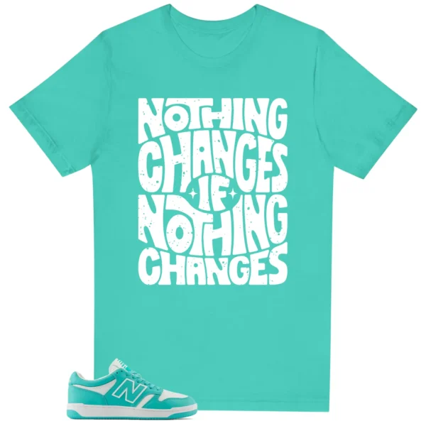 New Balance 480 Airyteal Style: Nothing Changes Tee