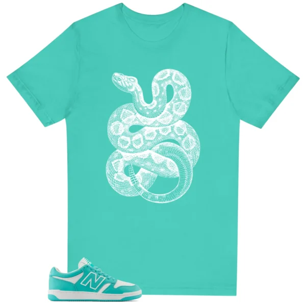 Python Snake Shirt for New Balance 480 Airyteal Sneaker