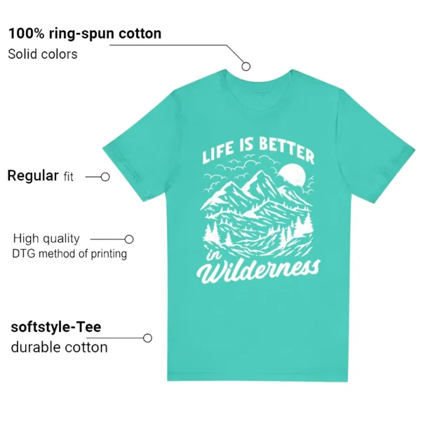 Wilderness Tee - Perfect with New Balance 480 Airyteal Features