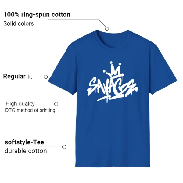 Savage Style Shirt for Nike Air Force 1 Low Evo Team Royal Lovers Features