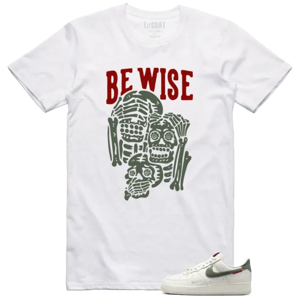 Nike Air Force 1 Low Year Of The Snake 'Be Wise' Matching Shirt