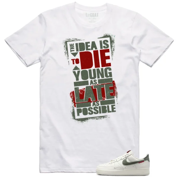 Die Young MatchShirt to Style Nike Air Force 1 Low Year Of The Snake