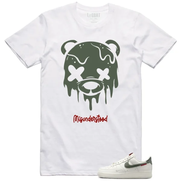 Nike Air Force 1 Low Year Of The Snake Matching Tee - Drippy Bear Graphic