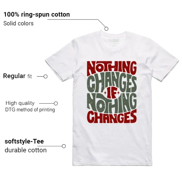 Nike Air Force 1 Low Year Of The Snake Style: Nothing Changes Tee Features