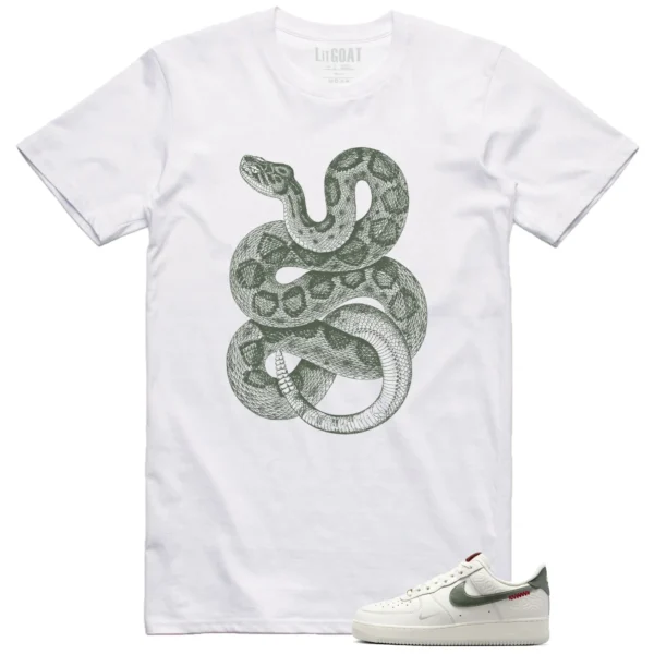 Python Snake Shirt for Nike Air Force 1 Low Year Of The Snake Sneaker