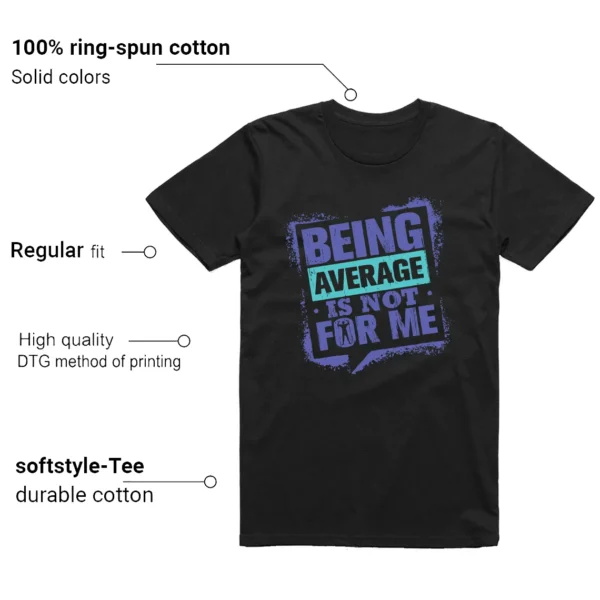 Average Not Me Tee Matches Nike Air Max 90 Drift Persian Violet Sneaker Features