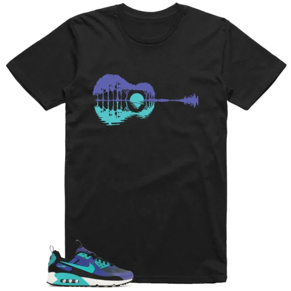 Guitar Shirt for Nike Air Max 90 Drift Persian Violet Sneaker