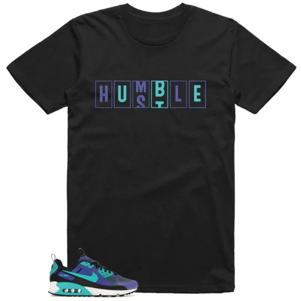 Nike Air Max 90 Drift Persian Violet - Hustle Humble T-Shirt