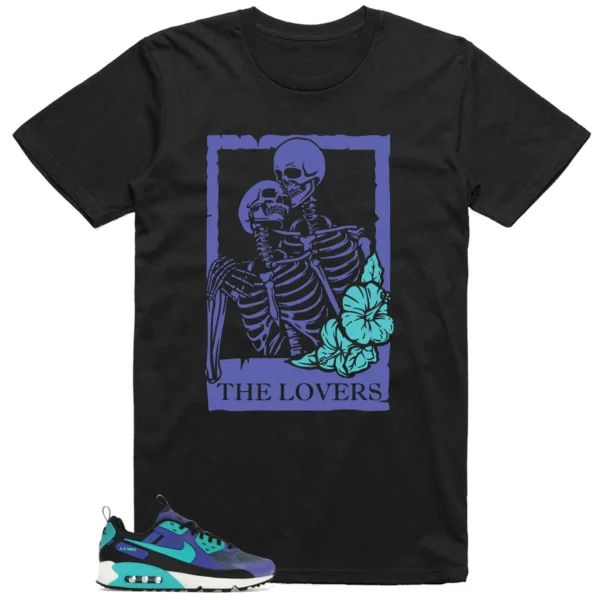 Lovers Tee for Nike Air Max 90 Drift Persian Violet Sneakers