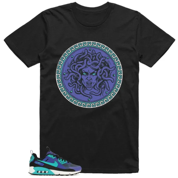 Medusa Tee for Nike Air Max 90 Drift Persian Violet Kicks