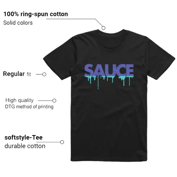 Sauce Tee to Match Your Nike Air Max 90 Drift Persian Violet Features