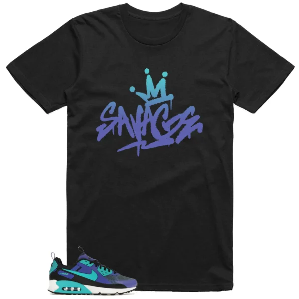 Savage Style Shirt for Nike Air Max 90 Drift Persian Violet Lovers