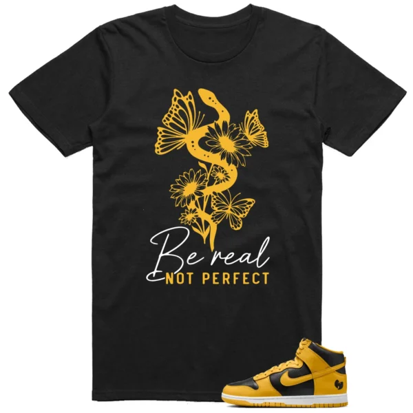 Be Real Tee to Match Nike Dunk High x Wu-Tang Clan