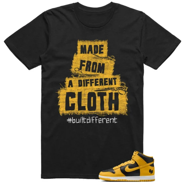 Built Different Tee for Nike Dunk High x Wu-Tang Clan